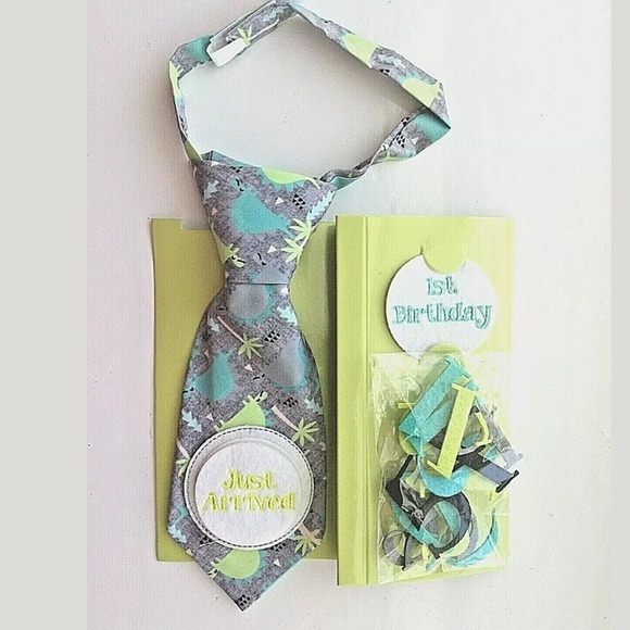 ❤️HIM Baby -Monthly Milestone Neck Tie